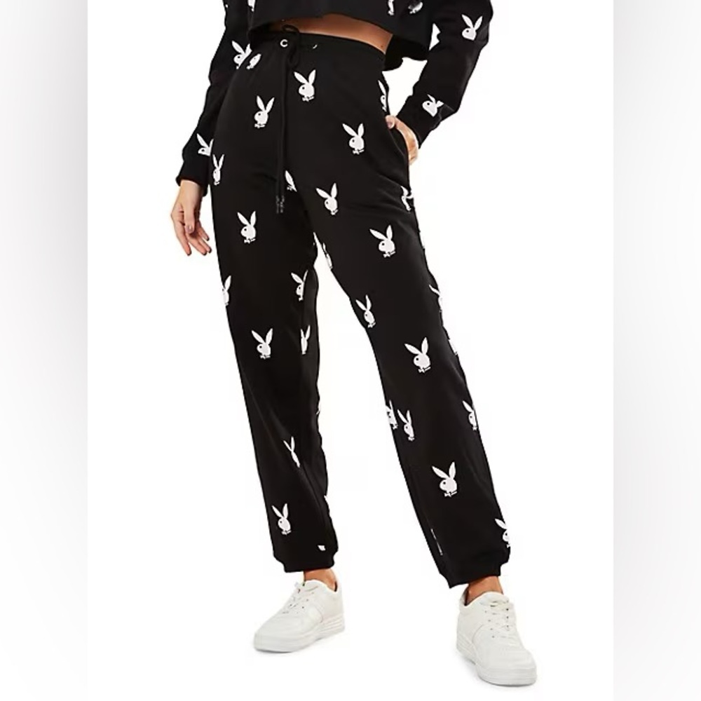 Missguided x Playboy Oversized Sweatpants